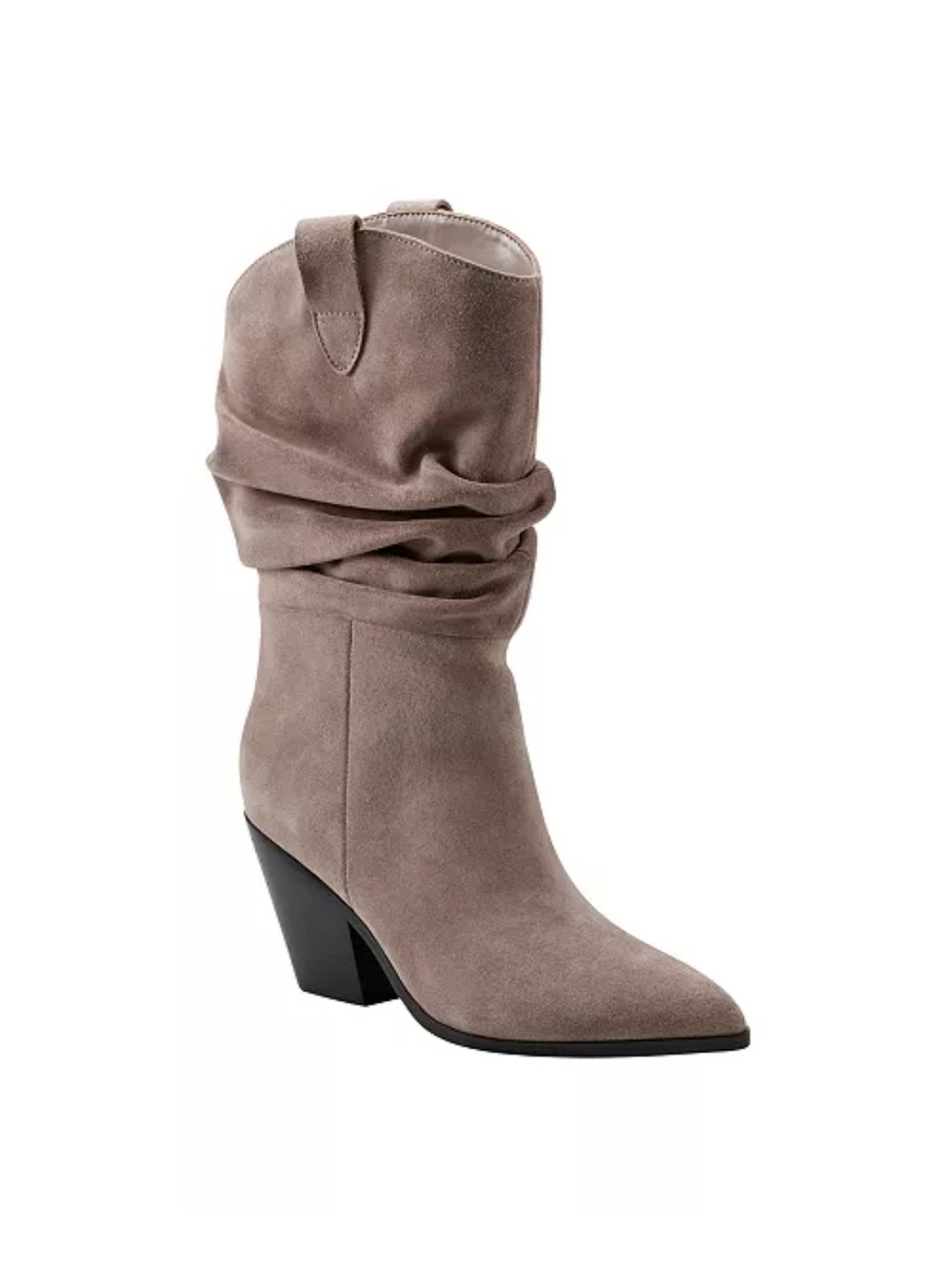 Marc Fisher Myleea Suede Slouch Boot | Size 8 1/2